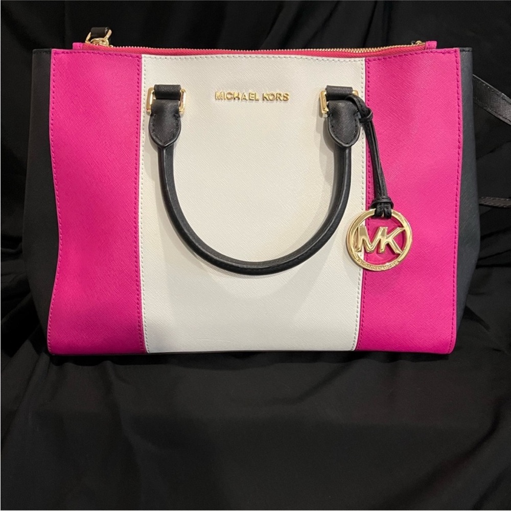 Michael Kors double handle satchel